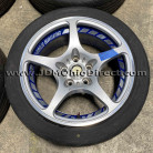 JDM VOLK Racing F-Zero Challenge 17 Inch Wheels and Tires 